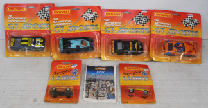 Lot of Carded MATCHBOX Diecast Cars incl 4 x Mint Carded GT Sports Automtoive Su