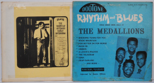 2 x vintage 'Unofficial Release' Vinyl Lp Records - 'Rhythm & Blues the Best