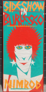 Martin Sharp (1942 - 2013) Framed vintage Colour Screenprint Poster for the Nimr
