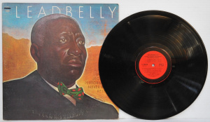 Vintage Vinyl Lp Record - Leadbelly 'Includes Legendary Performances never befor