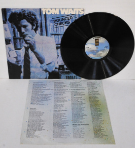 Vintage Vinyl Lp Record - Tom Waits 'Bounced Checks' - Australian pressing, Asyl