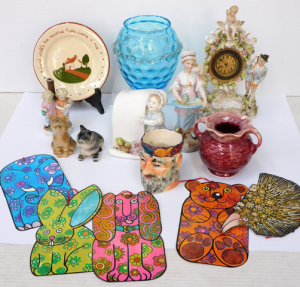 Lot 130 - Mixed group Lot Inc Victorian China & Glass, Shorter & Son Ne
