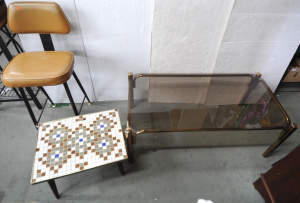 Lot 6 - Group occasional Furniture inc Mid Century Modernist Hypersonic Ind Suns