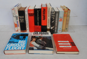 Lot 97 - Box lot of German WW2 & other books inc The German Opposition to Hi