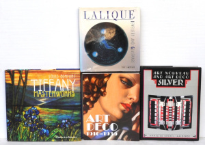 Lot 118 - 4 x Art & Design Reference Books - Lalique Jewellery & Glasswa