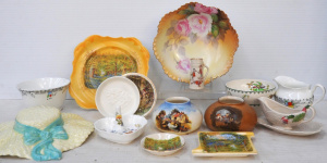 Lot 121 - Group Lot Vintage Pretty China - Mostly English + Noritake, Miniature