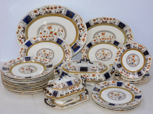 Lot 125 - Part Dinnerset - Late 1800s Sampson Hancock & Sons - Norman Patte