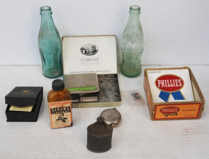 Lot 128 - Mix Lot of Cigarette Related & Other Items incl Cigarette Roller,