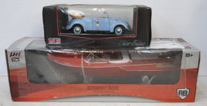 Lot 130 - 2 x modern Boxed Kids Toys - 1 18 scale Maisto diecast 1951 Volkswagen