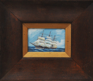 Lot 143 - Artist Unknown (T Kit) small framed c1920s Watercolour & Gouache -