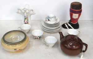 Lot 146 - Group Lot of Mixed Items incl Melbourne Football Club Boot Decanter