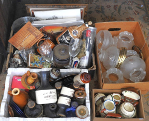 Lot 175 - 4 x Boxes of Mostly Ceramics & Glassware incl Australian Ceramics,