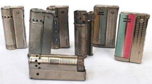 Lot 212 - Lot of Vintage IMCO & Other Fuel Cigarette Lighters incl Junior, S