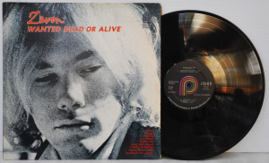 Lot 238 - Vintage Keel pressing Warren Zevon Vinyl Lp Record - Wanted Dead or Al