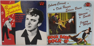 Lot 241 - 2 x Vintage 10 inch Sun Label Compilation Vinyl Lp Records - both Fren