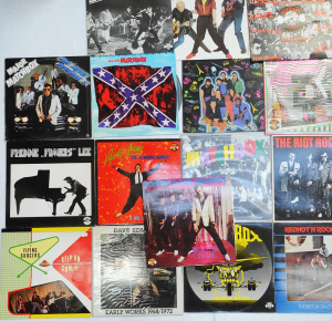 Lot 247 - Group lot - vintage British Rockabilly & Rock n Roll Vinyl Lp Reco