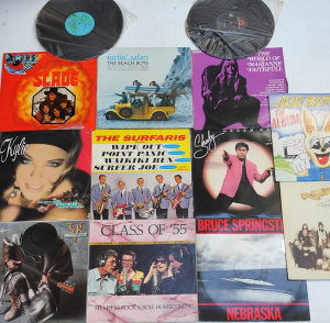 Lot 250 - Mixed lot vintage Vinyl Lp Records - 2 x Jimmy Hendrix LpNULLs (no cov