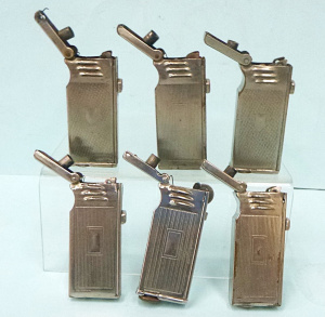 Lot 316 - 6 x Vintage Australian Celco Sydney cigarette lighters