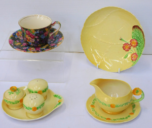 Lot 336 - Group lot of English China inc Royal Winton Grimwades Hazel Chintz Cup Lot 336 - Group lot of English China inc Royal Winton Grimwades Hazel Chintz Cup