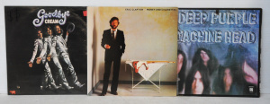 Lot 235 - 3 x Vintage LP Vinyl Records incl Deep Purple - Machine Head, Eric Cla