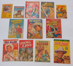 Lot 245 - Group lot Vintage Western 1950s Plus Comics inc Aust Texas Rangers No Lot 245 - Group lot Vintage Western 1950s Plus Comics inc Aust Texas Rangers No