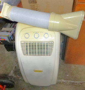 Lot 8 - Vintage Dimplex Portable Air Conditioner with ventilation tube Lot 8 - Vintage Dimplex Portable Air Conditioner with ventilation tube