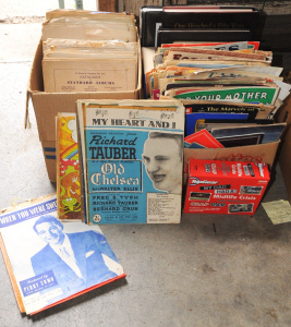 Lot 26 - 2 x Boxes of Vintage Assorted Ephemera & Books incl Sheet Music Boo Lot 26 - 2 x Boxes of Vintage Assorted Ephemera & Books incl Sheet Music Boo