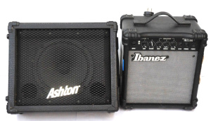Lot 43 - 2 x Guitar Amps incl Ibanez 19W 1Bz10G Amp & Ashton B5k158 19W Busk Lot 43 - 2 x Guitar Amps incl Ibanez 19W 1Bz10G Amp & Ashton B5k158 19W Busk