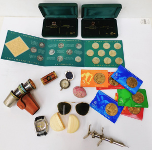 Lot 51 - Mixed Group lot blokey items inc Vintage Van Cort Polemoscope Periscop