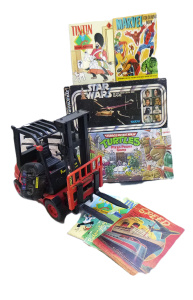 Lot 103 - Lot of Vintage Kids Games & Toys incl Boxed Teenage Mutant Ninja T Lot 103 - Lot of Vintage Kids Games & Toys incl Boxed Teenage Mutant Ninja T