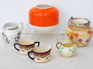 Lot 152 - Group Vintage & Modern ceramics inc Royal Doulton Modernist Orange Lot 152 - Group Vintage & Modern ceramics inc Royal Doulton Modernist Orange