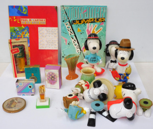 Lot 160 - Mixed Group lot inc Aust Pottery - Remued & Diana vases 7cm & Lot 160 - Mixed Group lot inc Aust Pottery - Remued & Diana vases 7cm &