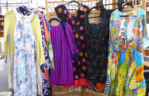 Lot 217 - Group Lot Ladies Dresses - incl Witchery Dress, Saks Fifth Ave Polka D