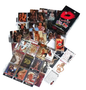 Lot 229 - Group lot of Risque cards inc, Ralph playing cards, boxed Fantazy coll