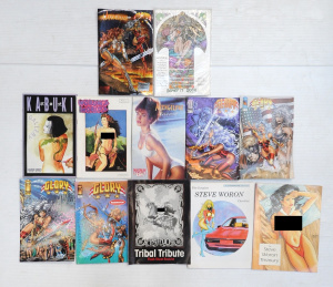 Lot 240 - Group lot - c1990s + Comic Books - Avengelyne & Glory Chromium cov Lot 240 - Group lot - c1990s + Comic Books - Avengelyne & Glory Chromium cov