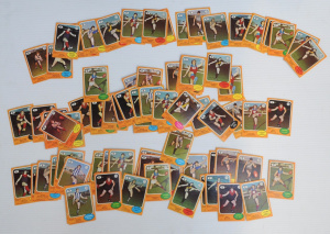 Lot 244 - Large lot - Vintage 1973 Scanlens Footy Cards - series A & B, most