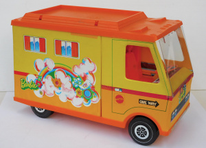Lot 294 - 1970s Mattel Barbie Country Camper - 47 cm L VGC