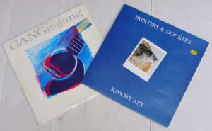 Lot 331 - 2 x vintage Australian Vinyl Lp Records - Painters & Dockers Kiss