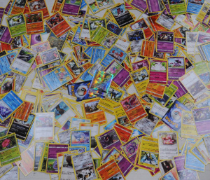 Lot 43 - Lot of Modern Pokemon Trading Cards incl Some Holographic, Energy Cards