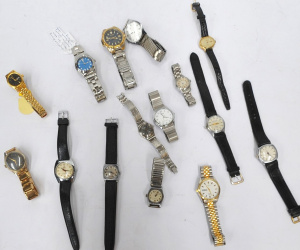 Lot 48 - Lot of Assorted Mens & Ladies Watches incl Swatch, Lauris, Pulsar e