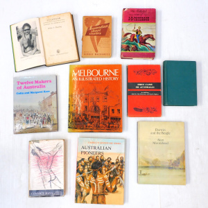 Lot 100 - Group lot of vintage Australian Themed books inc Yulengor - Nomads of