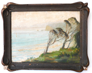 Lot 125 - Artist Unknown Gilt framed c1920s Australian Oil Painting on canvas la