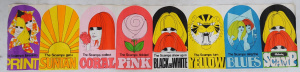 Lot 154 - Vintage 1970s Retro unframed Hickory Scamp Fashion undergarments paper