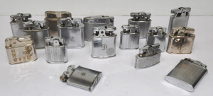 Lot 156 - Lot of Vintage Fuel Cigarette Lighters incl Ronson, Mosda, Trasmore, U