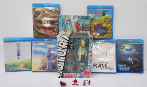 Lot 158 - Lot of DVDs & Games incl 4 x Vintage Plastic Serial Toys incl 1971