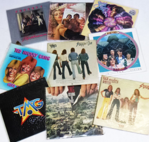 Lot 159 - Group lot of Australian Vinyl LP Records - Sherbet & Ted Mulry Gan