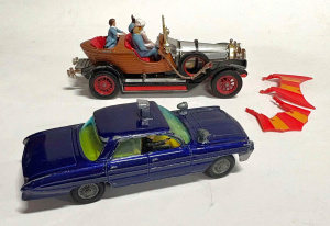 Lot 247 - 2 x Vintage Corgi TV related diecast models - Chitty Chitty Bang Bang