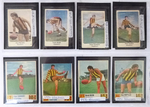 Lot 270 - c1971 Vintage Kelloggs & Sunicrust Hawthorn Footy Cards inc Peter