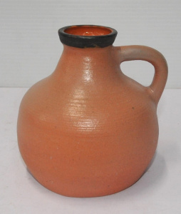 Lot 283 - Flora Landells (1888 - 1981) Vintage Australian Pottery Handled Vase -