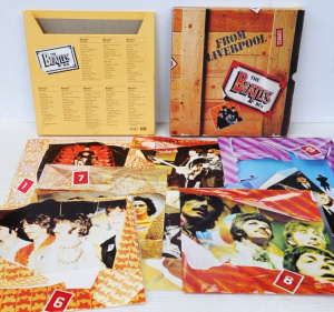Vintage The Beatles Vinyl LP Box Set Released by EMI on The Readers Digest Label